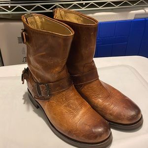 Frye Moto Boots - Like New!